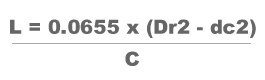 Length of Rolls Formula