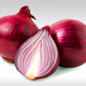 Photo of a group of onions.